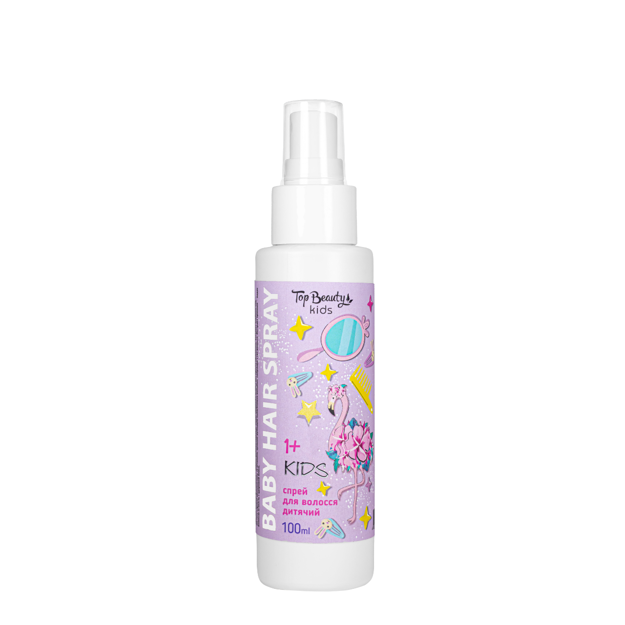 Спрей для волос детский для легкого расчесывания Top Beauty Baby Hair Spray от 1 года 100 мл Спрей для волос детский для легкого расчесывания Top Beauty Baby Hair Spray от 1 года 100 мл