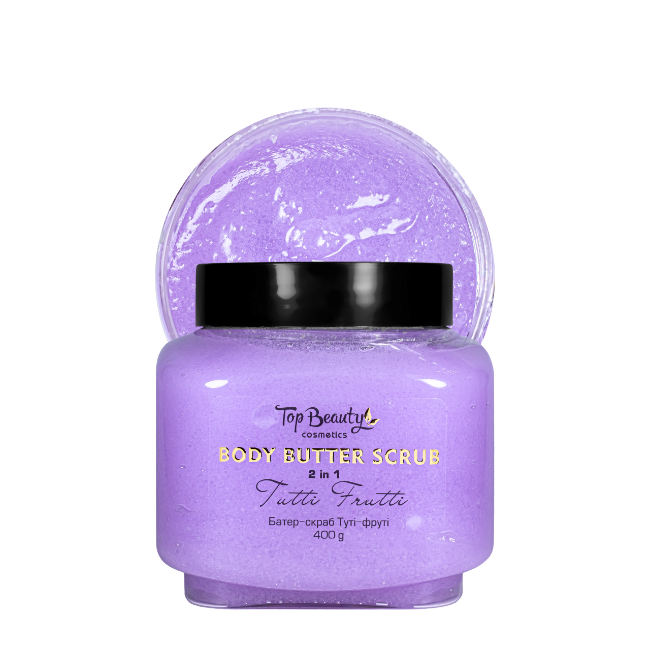 Скраб-баттер для тела 2 в 1 Top Beauty Body Butter Scrub Тутти Фрутти, 400 г Скраб-баттер для тела 2 в 1 Top Beauty Body Butter Scrub Тутти Фрутти, 400 г