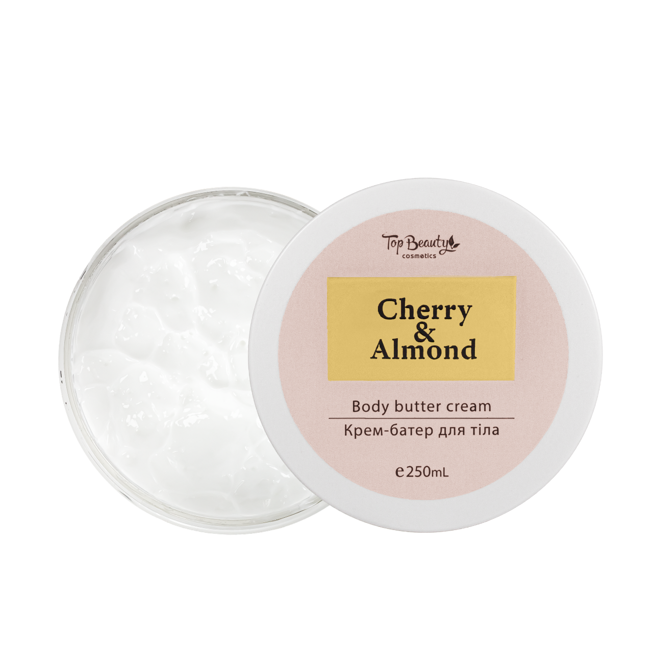 Крем для тела увлажняющий Top Beauty Cherry & Almond 250 мл Крем для тела увлажняющий Top Beauty Cherry & Almond 250 мл