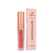 Помада для губ жидкая Bogenia Angelic 3D Effect с витамином E BG711, 004 Elegy. Изображение №2
