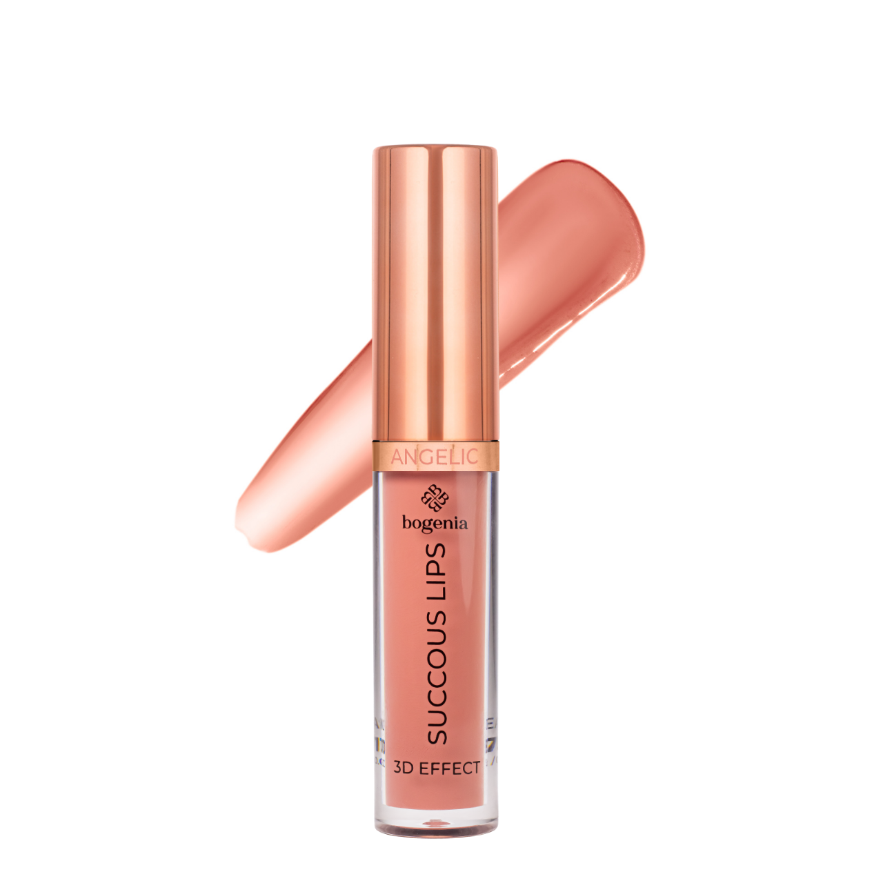 Помада для губ жидкая Bogenia Angelic 3D Effect с витамином E BG711, 010 Dreaming Помада для губ жидкая Bogenia Angelic 3D Effect с витамином E BG711, 010 Dreaming