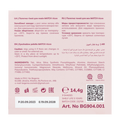 Палетка теней для век Bogenia Match 9 оттенков BG 904, 001 Allure. Изображение №6