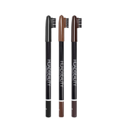 Карандаш для бровей водостойкий Huda Beauty с кисточкой, 02 Темно-коричневый. Изображение №4 Карандаш для бровей водостойкий Huda Beauty с кисточкой, 02 Темно-коричневый. Изображение №4