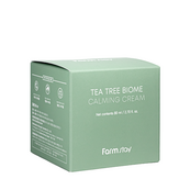 Крем для лица от морщин FarmStay Tea Tree Biome Calming Cream успокаивающий, 80 мл. Изображение №4 Крем для лица от морщин FarmStay Tea Tree Biome Calming Cream успокаивающий, 80 мл. Изображение №4
