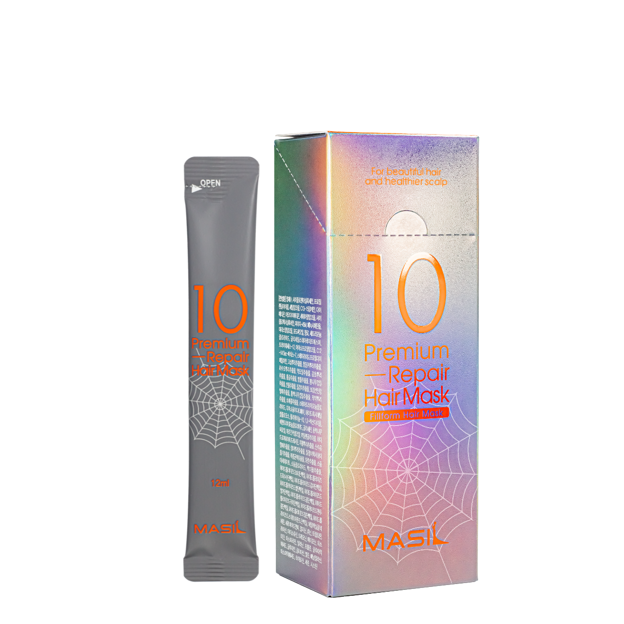 Відновлююча преміум-маска для волосся Masil 10 Premium Repair Hair Mask 12 ml Відновлююча преміум-маска для волосся Masil 10 Premium Repair Hair Mask 12 ml