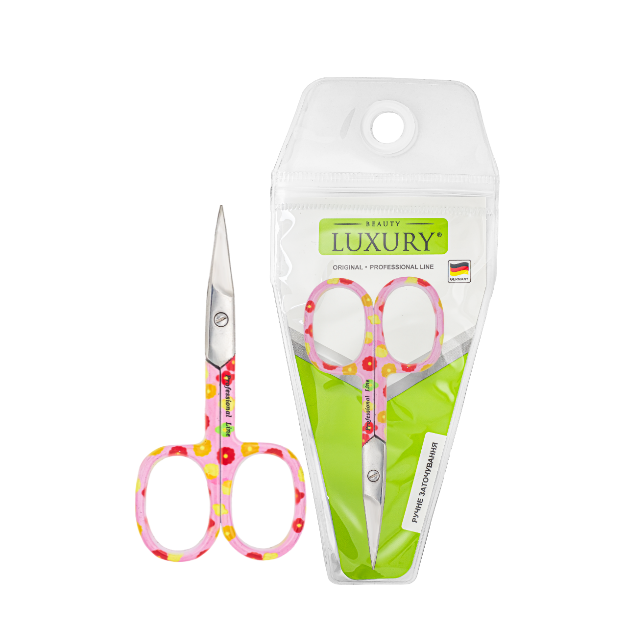 Маникюрные ножницы для ногтей прямые Beauty Luxury HH-16 Маникюрные ножницы для ногтей прямые Beauty Luxury HH-16