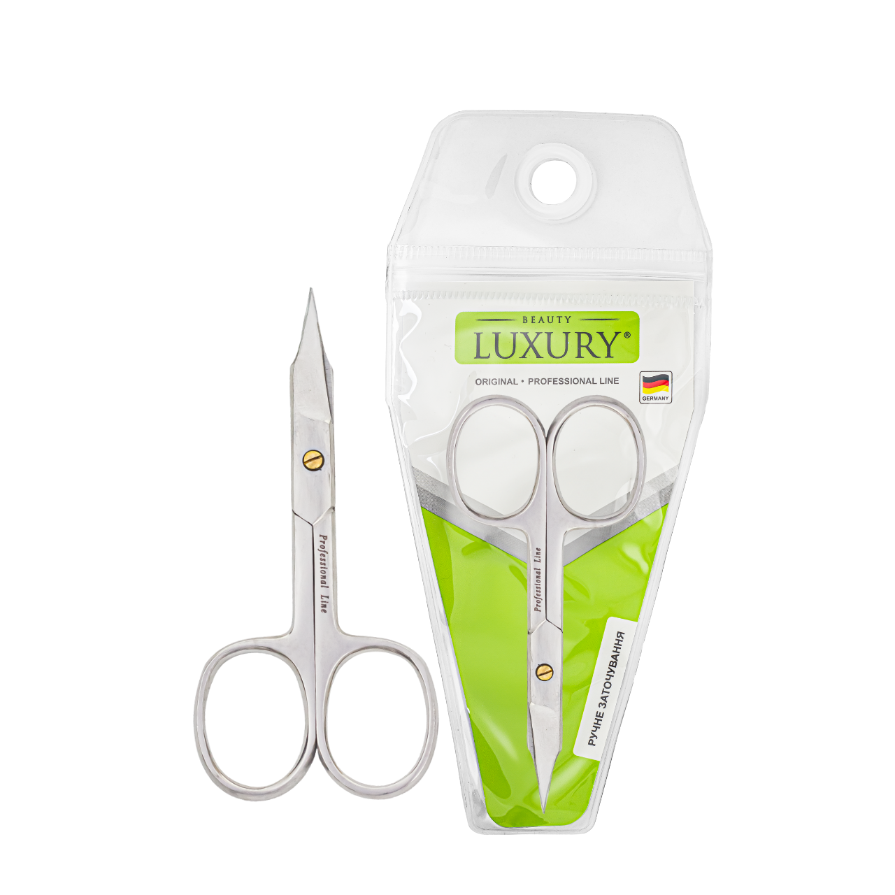 Ножиці для нігтів Beauty Luxury HH-17 манікюрні загнуті Ножиці для нігтів Beauty Luxury HH-17 манікюрні загнуті