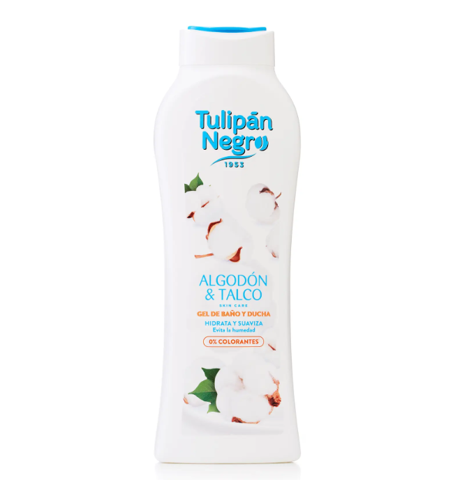 Гель для душа Tulipan Negro "Хлопок и тальк", 650 мл Гель для душа Tulipan Negro "Хлопок и тальк", 650 мл