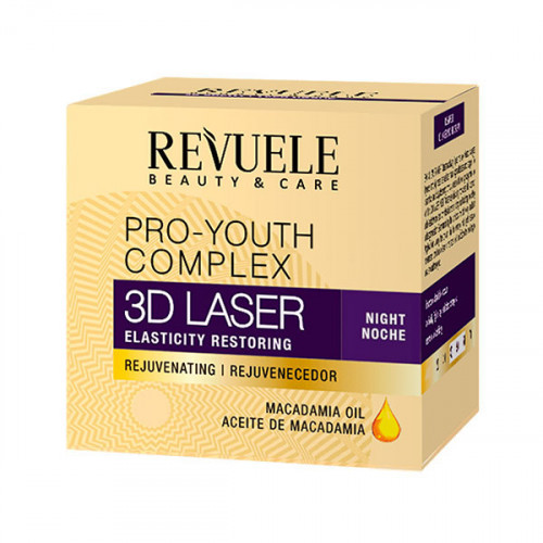 Ночной крем для лица Revuele 3D Laser Pro-Youth Complex Night Cream 50 мл Ночной крем для лица Revuele 3D Laser Pro-Youth Complex Night Cream 50 мл