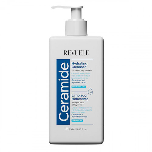 Увлажняющий гель для умывания лица Revuele Ceramide для сухой кожи, 250 мл Увлажняющий гель для умывания лица Revuele Ceramide для сухой кожи, 250 мл