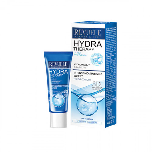 Увлажняющий крем-эксперт для контура глаз Revuele Hydra Therapy Intense, 25 мл Увлажняющий крем-эксперт для контура глаз Revuele Hydra Therapy Intense, 25 мл