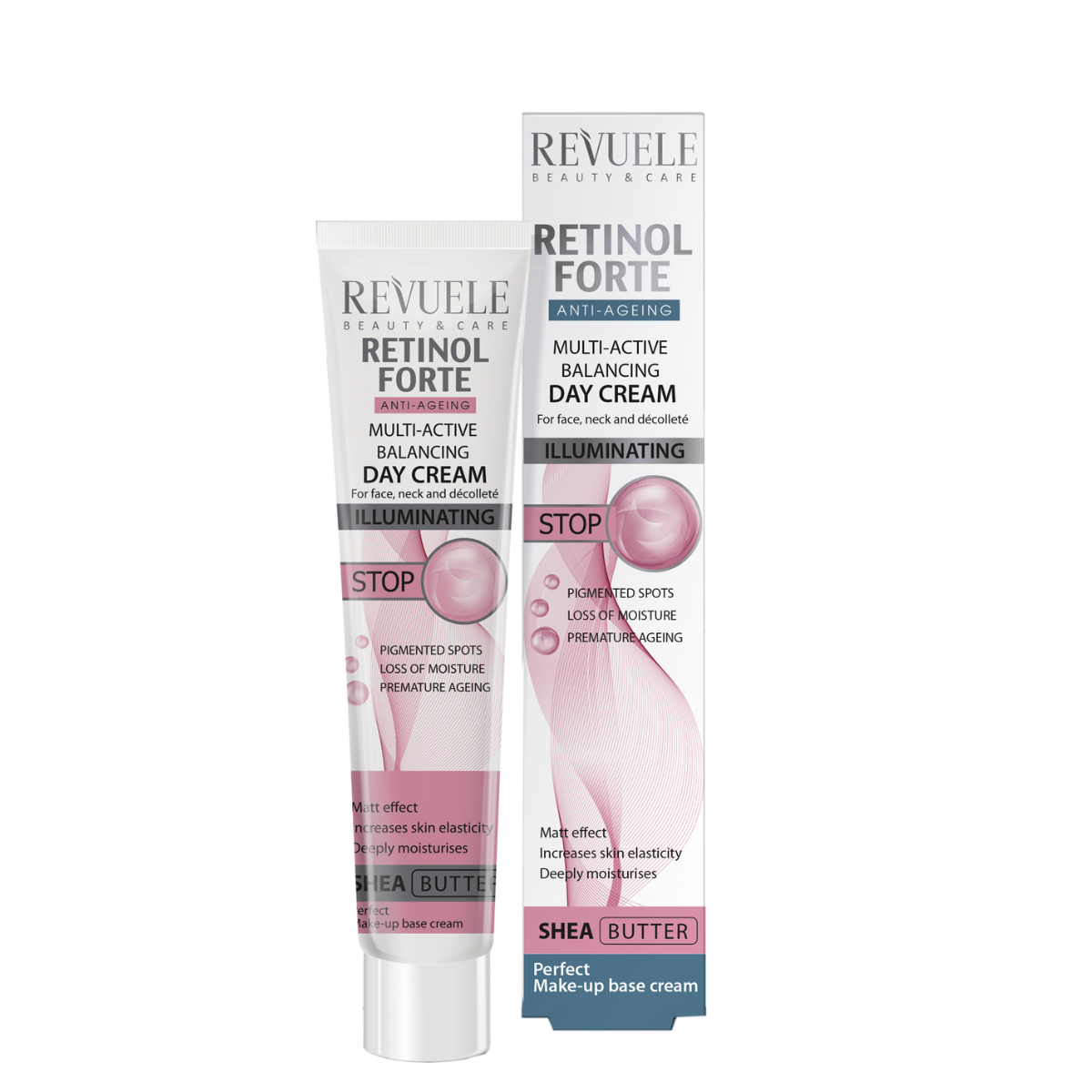 Дневной крем для лица Revuele Retinol Forte с ретинолом и витамином С, 50 мл Дневной крем для лица Revuele Retinol Forte с ретинолом и витамином С, 50 мл