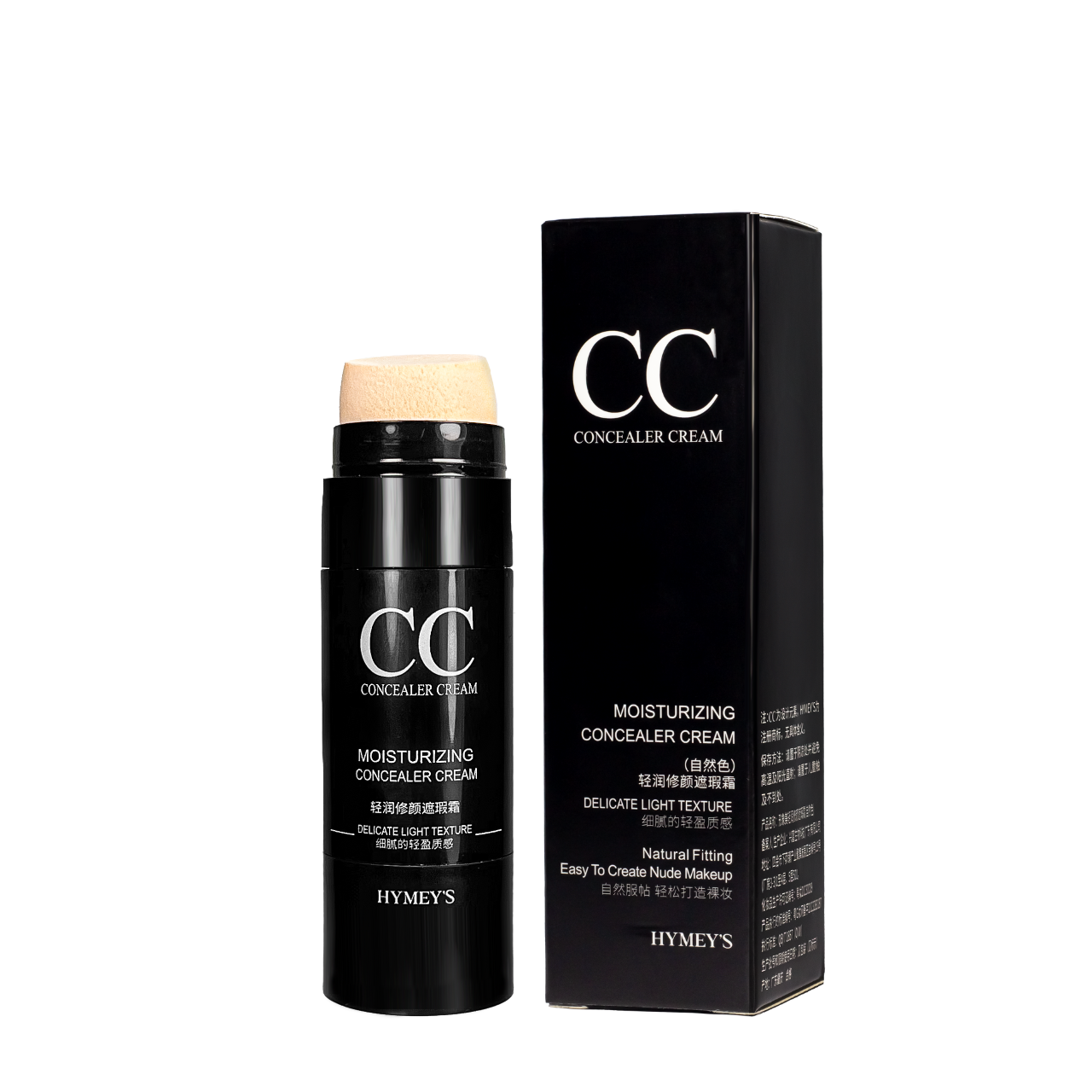 Тональный CC крем-консилер для лица Hymey's CC Moisturizing Consealer Cream 30 мл, 01 натуральный Тональный CC крем-консилер для лица Hymey's CC Moisturizing Consealer Cream 30 мл, 01 натуральный