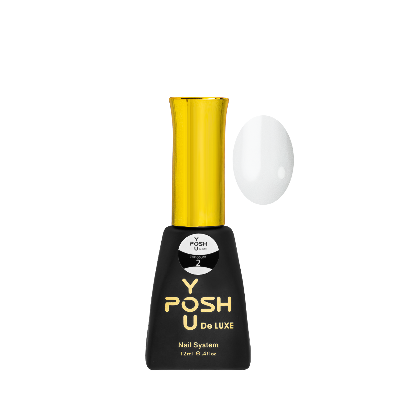 Цветной топ для гель-лака без липкого слоя YouPOSH Top Color 12 мл, 2 Белый Цветной топ для гель-лака без липкого слоя YouPOSH Top Color 12 мл, 2 Белый