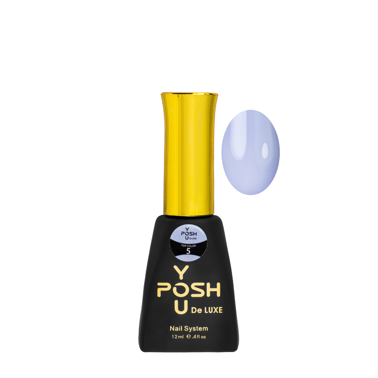 Цветной топ для гель-лака без липкого слоя YouPOSH Top Color 12 мл, 5 Светлый голубой Цветной топ для гель-лака без липкого слоя YouPOSH Top Color 12 мл, 5 Светлый голубой