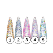 Гель-лак с глиттером для маникюра YouPOSH Glitter Color профессиональный 5 мл, 04 Сиреневый. Изображение №3 Гель-лак с глиттером для маникюра YouPOSH Glitter Color профессиональный 5 мл, 04 Сиреневый. Изображение №3