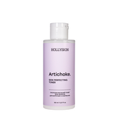 Тонер для борьбы с отеками лица Hollyskin Artichoke Skin Perfecting Toner охлаждающий, 150 мл. Изображение №2