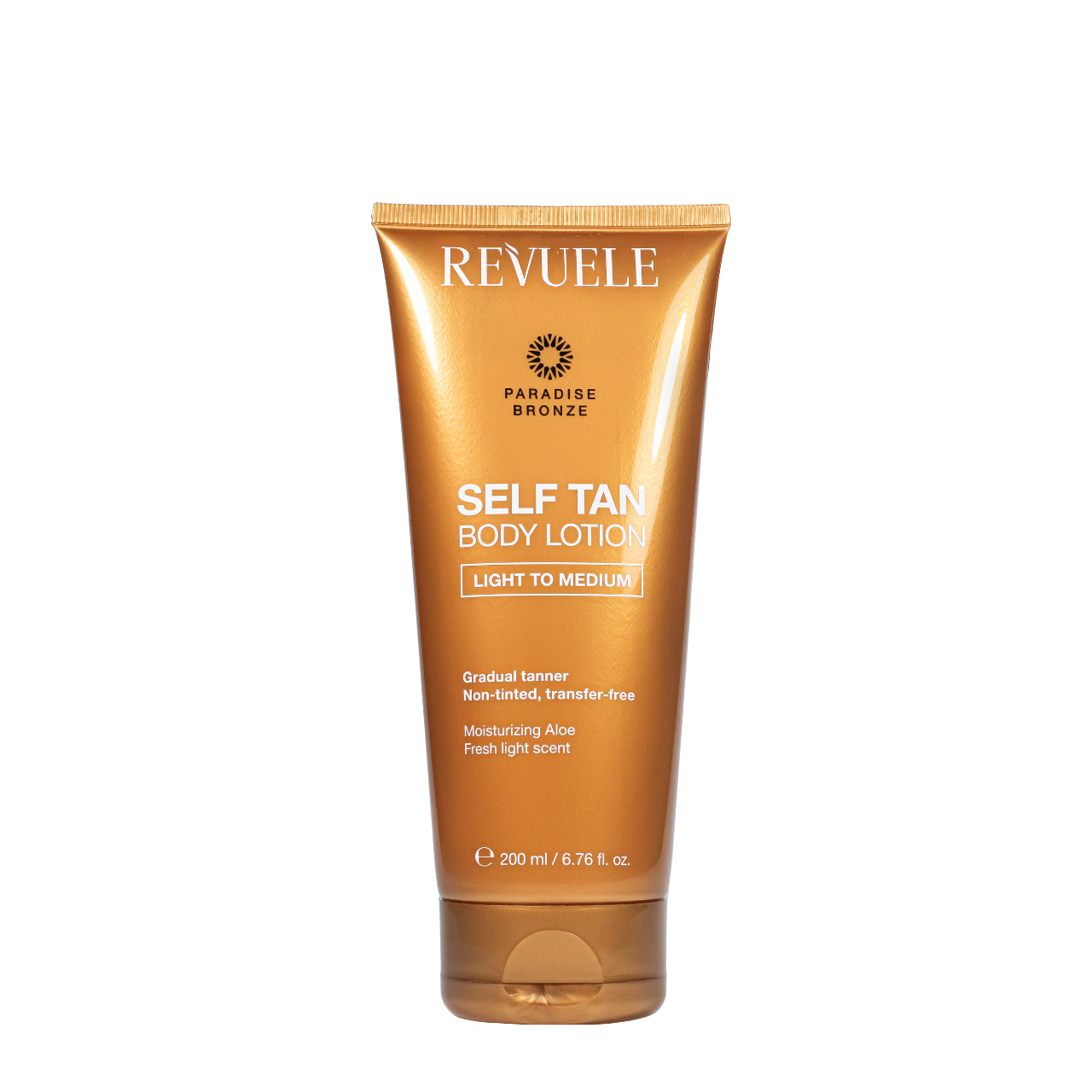 Автозасмага для тіла Revuele Salf Tan Body Lotion Light To Medium, 200 мл Автозасмага для тіла Revuele Salf Tan Body Lotion Light To Medium, 200 мл