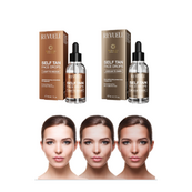 Автозасмага для обличчя Revuele Salf Tan Face Drop Medium to Dark, 30 мл. Зображення №8