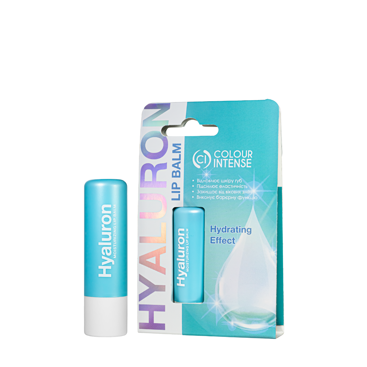 Увлажняющий бальзам для губ с гиалуроновой кислотой Colour Intense Lip Balm Moisturizing Hyaluronic Acid Увлажняющий бальзам для губ с гиалуроновой кислотой Colour Intense Lip Balm Moisturizing Hyaluronic Acid
