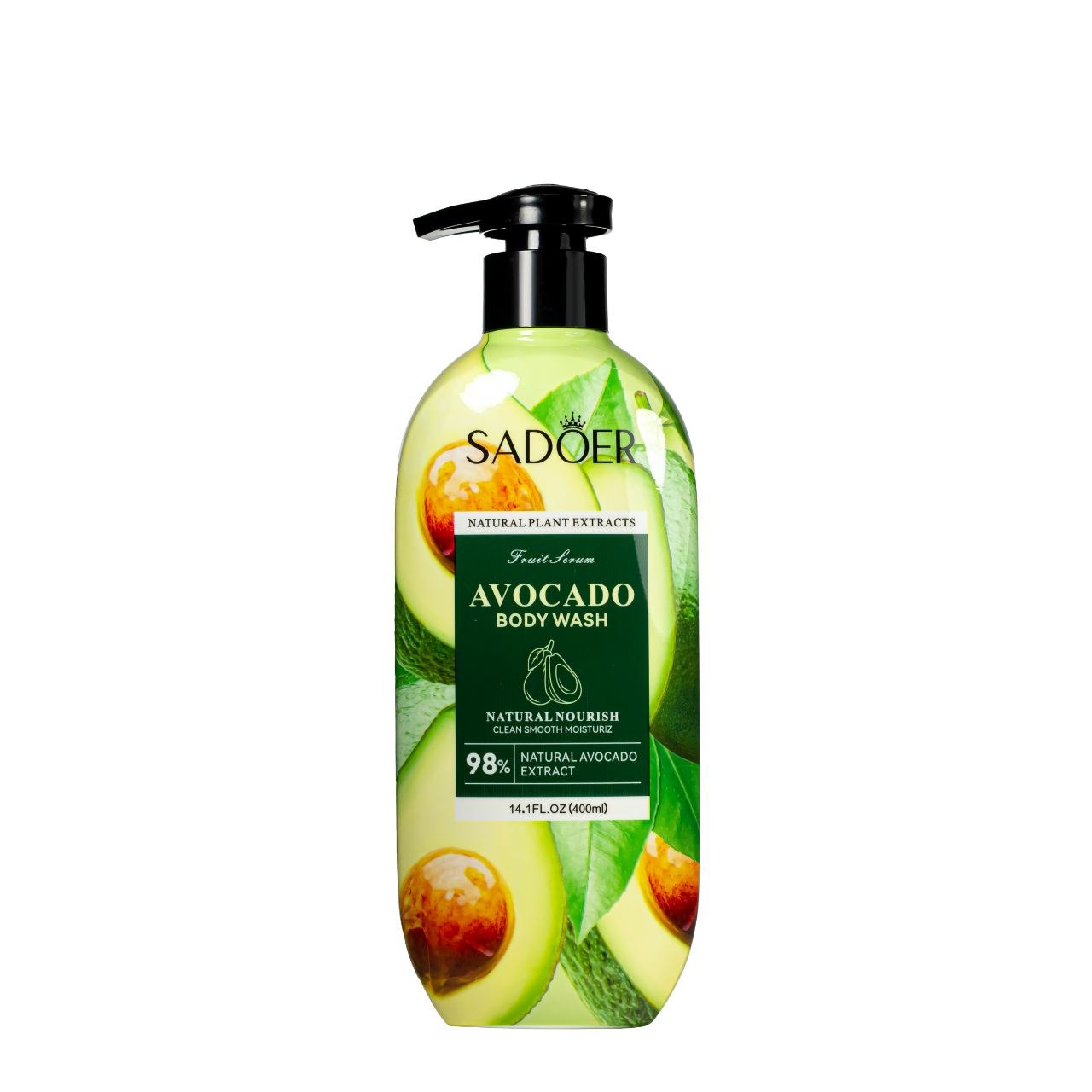 Гель для душа увлажняющий Sadoer Avocado Body Wash 400 ml SD57003 Гель для душа увлажняющий Sadoer Avocado Body Wash 400 ml SD57003