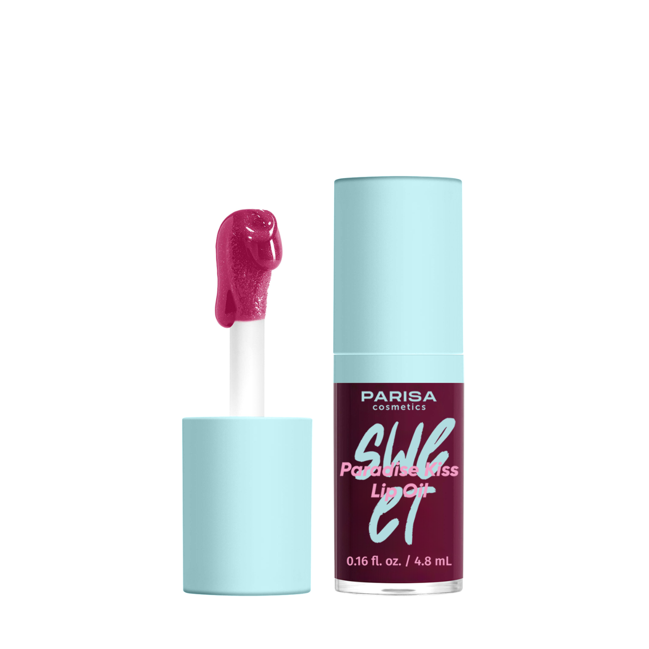 Блеск масло для губ Parisa Cosmetics Sweet LO-105, 04 Вишневый Блеск масло для губ Parisa Cosmetics Sweet LO-105, 04 Вишневый