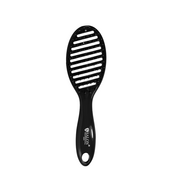 Щетка для волосся скелетная Salon Professional продувная 18004 Черная. Изображение №2