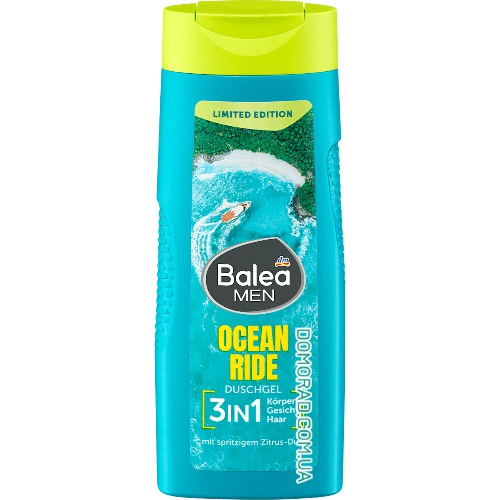 Чоловічий гель для душу Balea Men Ocean Ride 300 мл Чоловічий гель для душу Balea Men Ocean Ride 300 мл