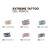 Гелевый карандаш для глаз Flormar Extreme Tattoo Gel Pencil, 06 Onyx Черный. Изображение №3 Гелевый карандаш для глаз Flormar Extreme Tattoo Gel Pencil, 06 Onyx Черный. Изображение №3