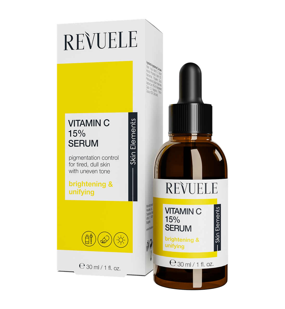 Сыворотка для лица Revuele Vitamin C 15%, 30 мл Сыворотка для лица Revuele Vitamin C 15%, 30 мл