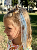 Кольоровий спрей для волосся (Blue, голубий) Stargazer One Wash Colour Spray. Зображення №3