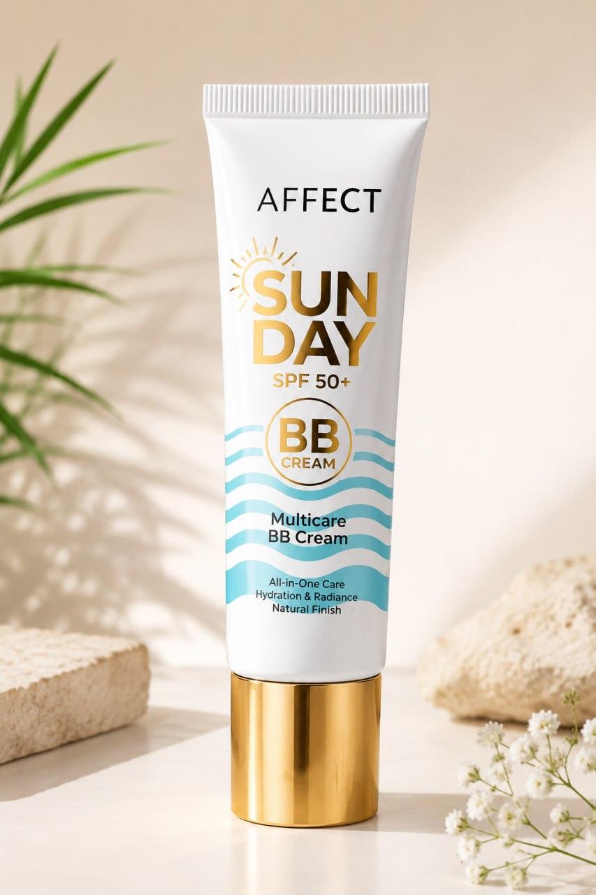 BB-крем для обличчя SunDay SPF50 Light AFFECT 30 мл BB-крем для обличчя SunDay SPF50 Light AFFECT 30 мл