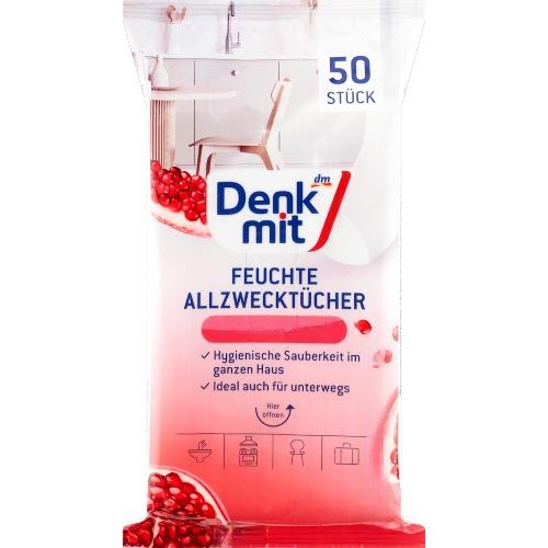 Denkmit Салфетки для уборки Granatapfel 50шт. Denkmit Салфетки для уборки Granatapfel 50шт.