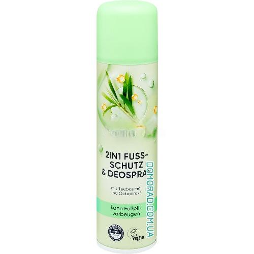 Balea Спрей для ніг 2in1 Fuss schutz & Deo Spray 200ml Balea Спрей для ніг 2in1 Fuss schutz & Deo Spray 200ml