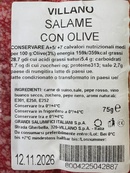 Ковбаса нарізка салямі з оливкою Каза Моденна Casa Modenna salame olive 75g. Зображення №2