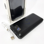 Мобільна зарядка портативна Power Bank 30000 mAh UKC, Зовнішній акумулятор, Зарядка power bank. Колір: чорний. Зображення №2 Мобільна зарядка портативна Power Bank 30000 mAh UKC, Зовнішній акумулятор, Зарядка power bank. Колір: чорний. Зображення №2