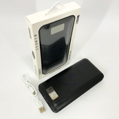 Мобільна зарядка портативна Power Bank 30000 mAh UKC, Зовнішній акумулятор, Зарядка power bank. Колір: чорний. Зображення №5 Мобільна зарядка портативна Power Bank 30000 mAh UKC, Зовнішній акумулятор, Зарядка power bank. Колір: чорний. Зображення №5