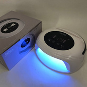 Лампа для ногтей LED+UV Lamp SUN Y30, Мощная лампа для сушки гель-лака, Светодиодная лампа для ногтей. Изображение №2
