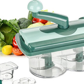 Овощерезка Nicer Dicer Twist многофункциональная мультирезка, измельчитель для продуктов. Изображение №13 Овощерезка Nicer Dicer Twist многофункциональная мультирезка, измельчитель для продуктов. Изображение №13