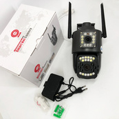 Вулична IP камера 4G/Wi-Fi з двома лінзами SC03 V380pro 4 Мп, Відеокамера з цифровим зумом та мікрофоном. Зображення №15 Вулична IP камера 4G/Wi-Fi з двома лінзами SC03 V380pro 4 Мп, Відеокамера з цифровим зумом та мікрофоном. Зображення №15