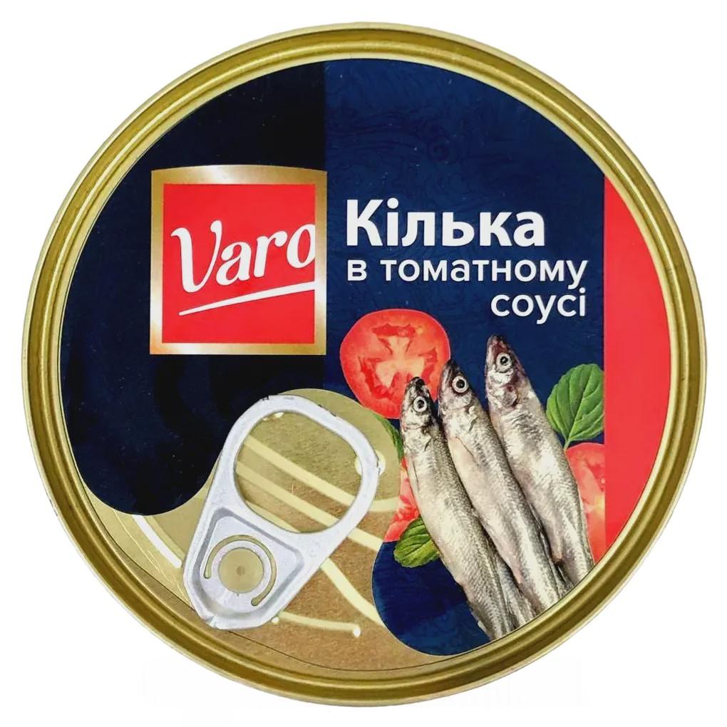 Кілька в томатному соусі Варо Varo 240g Кілька в томатному соусі Варо Varo 240g