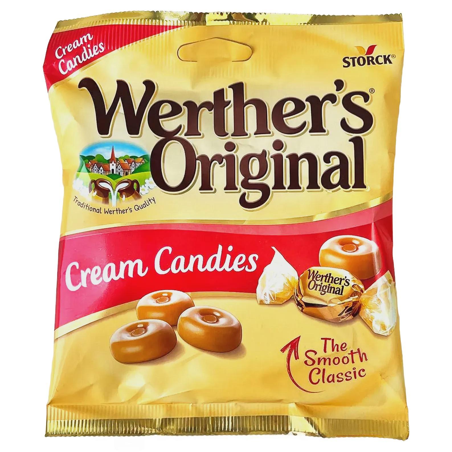 Леденцы сливочная карамель Вертерс Werther’s Original 90g Леденцы сливочная карамель Вертерс Werther’s Original 90g
