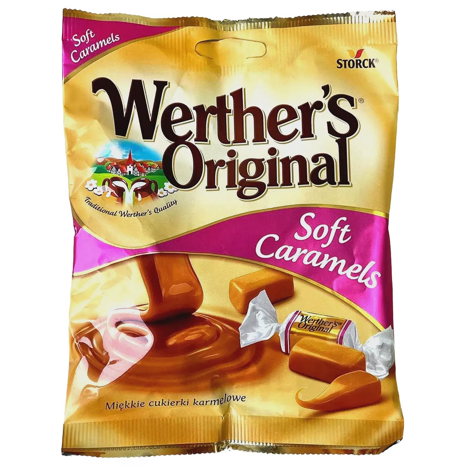 Конфеты мягкая карамель Вертерс Werther’s original 75g Конфеты мягкая карамель Вертерс Werther’s original 75g
