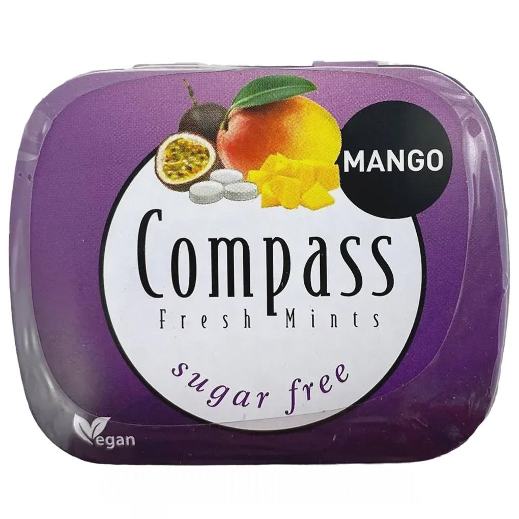 Леденцы манго-маракуйя Компас Compass mango-maracuja 14g Леденцы манго-маракуйя Компас Compass mango-maracuja 14g