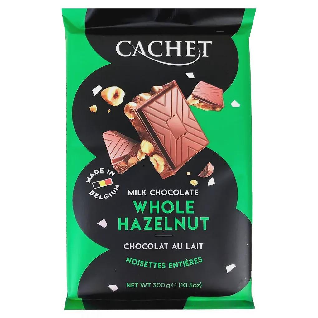Шоколад молочный с орехами №48 Кашет Cashet hazelnyt 300g Шоколад молочный с орехами №48 Кашет Cashet hazelnyt 300g