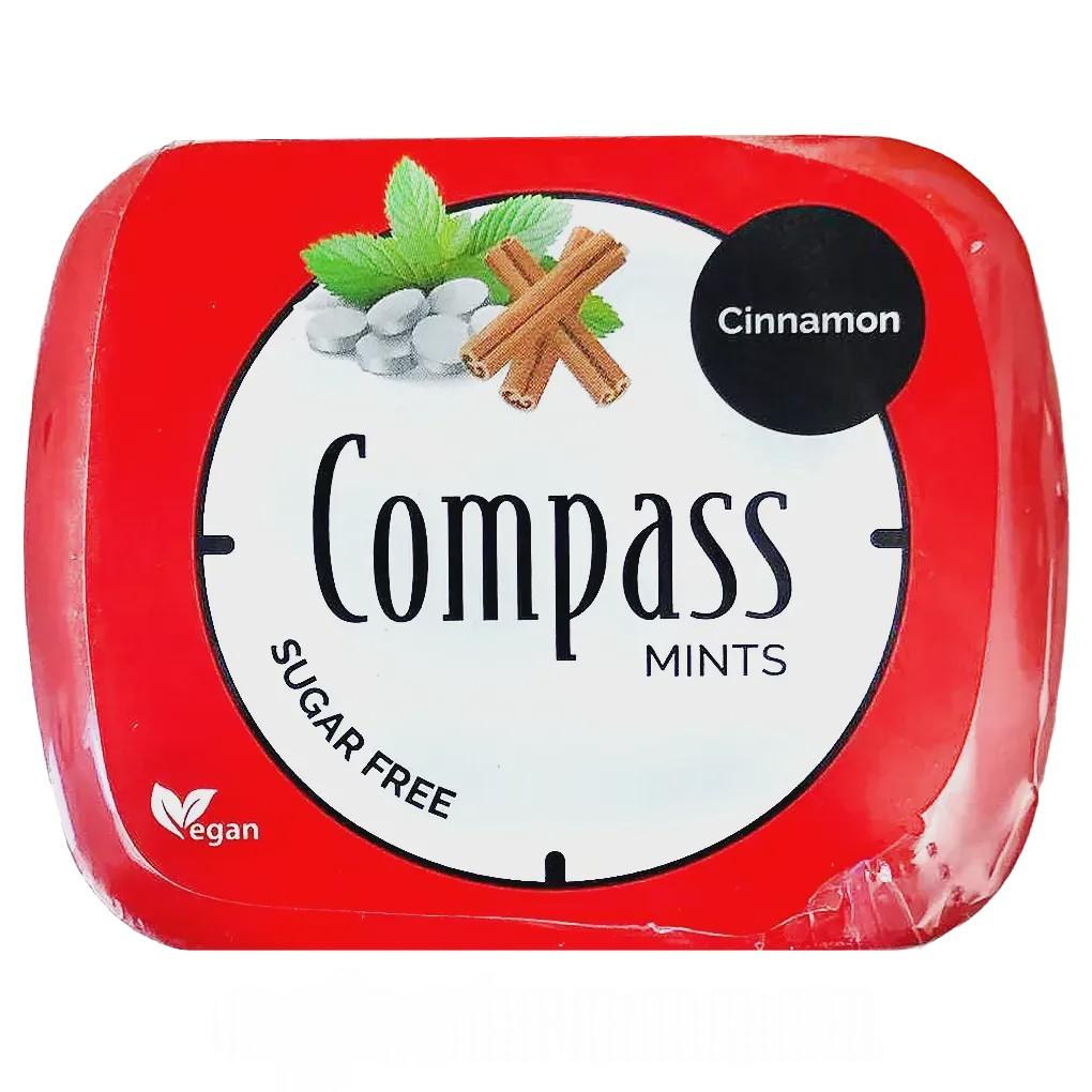 Леденцы мята и корица Компас Compass cinnamon mint 14g Леденцы мята и корица Компас Compass cinnamon mint 14g