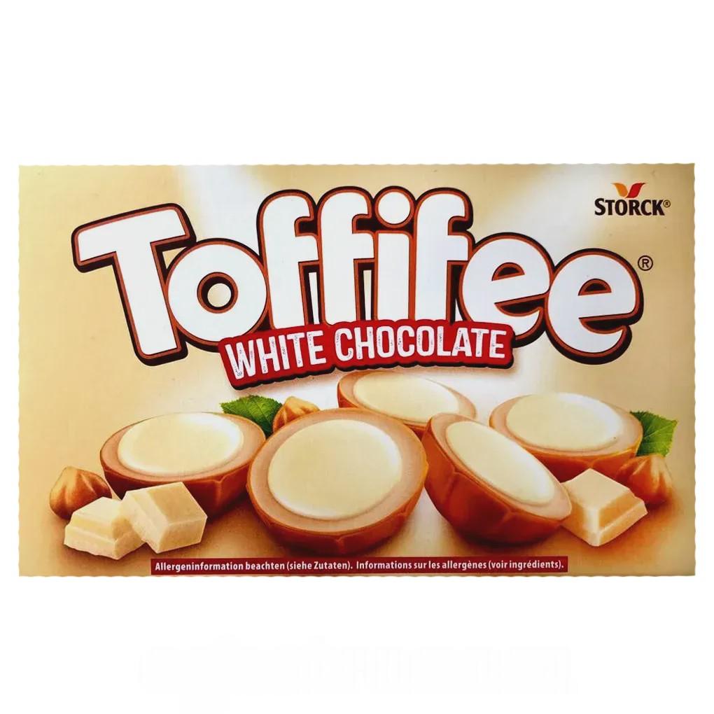 Конфеты белый шоколад Тоффи Toffifee 125g Конфеты белый шоколад Тоффи Toffifee 125g