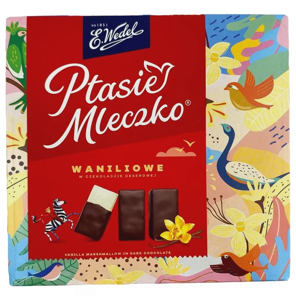 Конфеты птичье молоко со вкусом ванили Е. Ведель E. Wedel vanilla flavour 340g Конфеты птичье молоко со вкусом ванили Е. Ведель E. Wedel vanilla flavour 340g