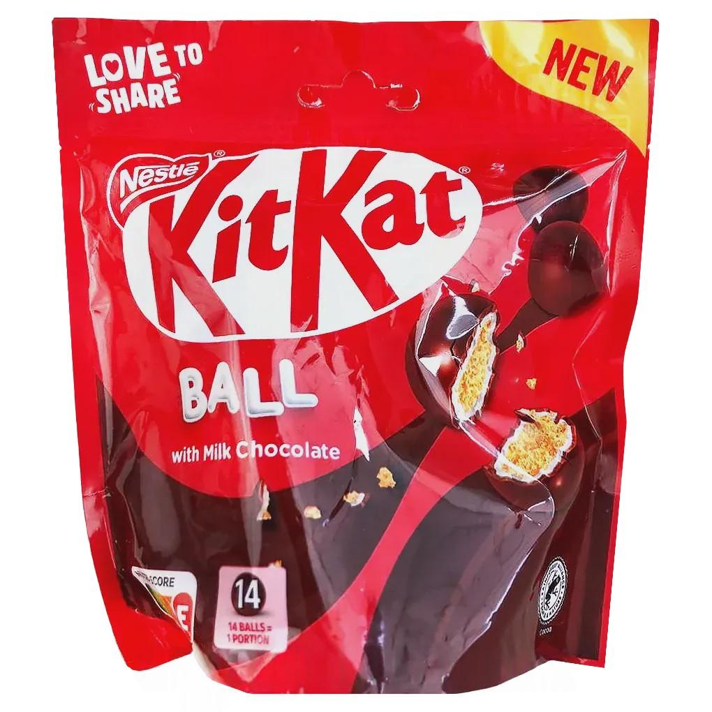 Драже молочный шоколад кит кат Нестле Nestle kit kat ball milk chocolate 140g Драже молочный шоколад кит кат Нестле Nestle kit kat ball milk chocolate 140g