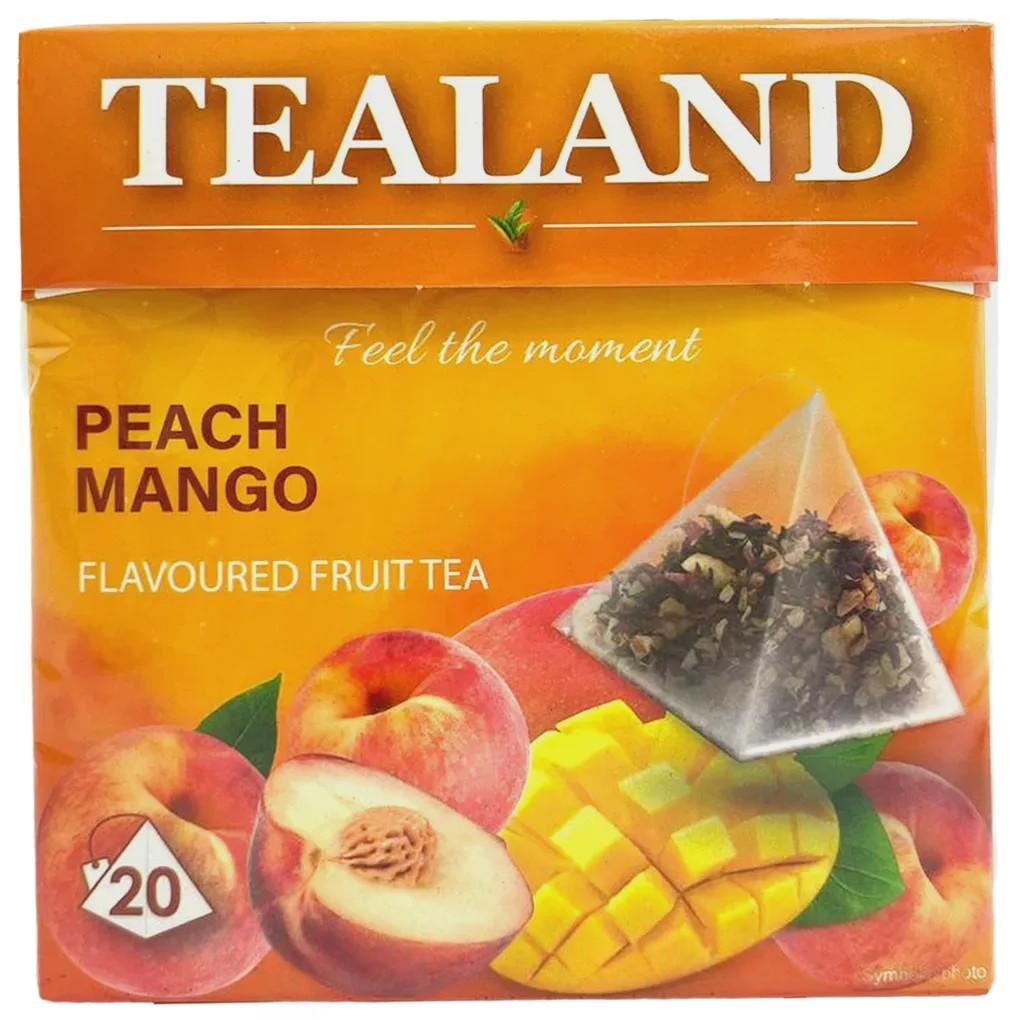 Чай в пирамидках манго-персик Тиленд Tealand mango-peach 20пак 40g Чай в пирамидках манго-персик Тиленд Tealand mango-peach 20пак 40g